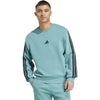 Essentials 3-Stripes Fleece Sweatshirt