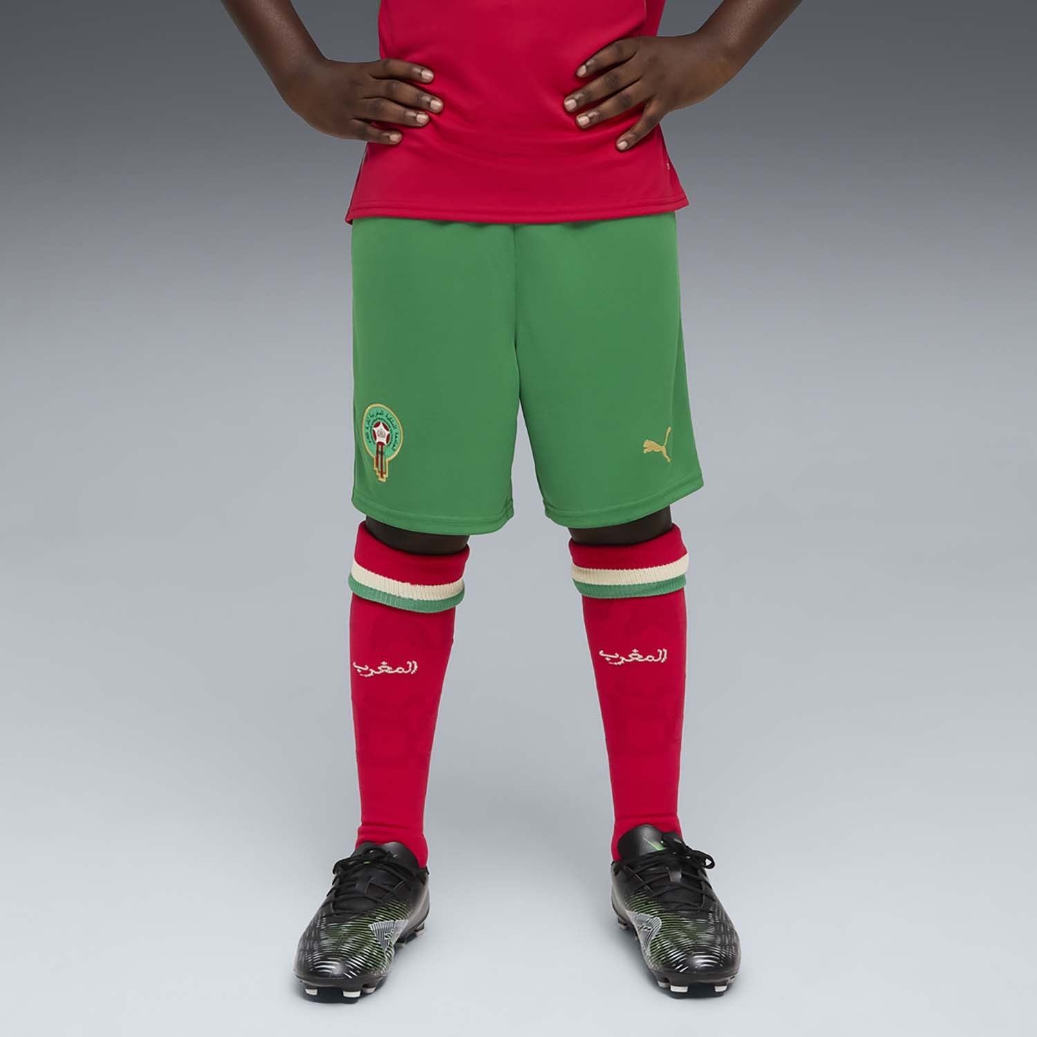 Marokko kids wedstrijdshort 2026