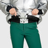 Fiaskia-Metallic Women Snow Jacket