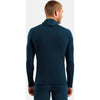 performance wool base layer shirt met facemask