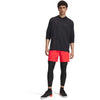 ua vanish woven 6in shorts-red