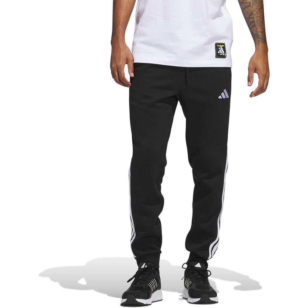 Essentials 3-Stripes Fleece Broek