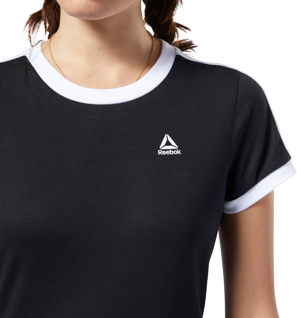 linear logo tee