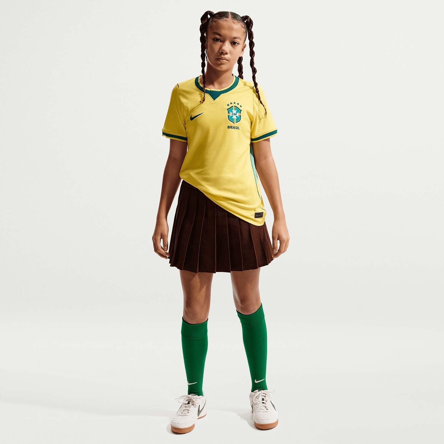 Brazilië 2026 Stadium kids thuisshirt
