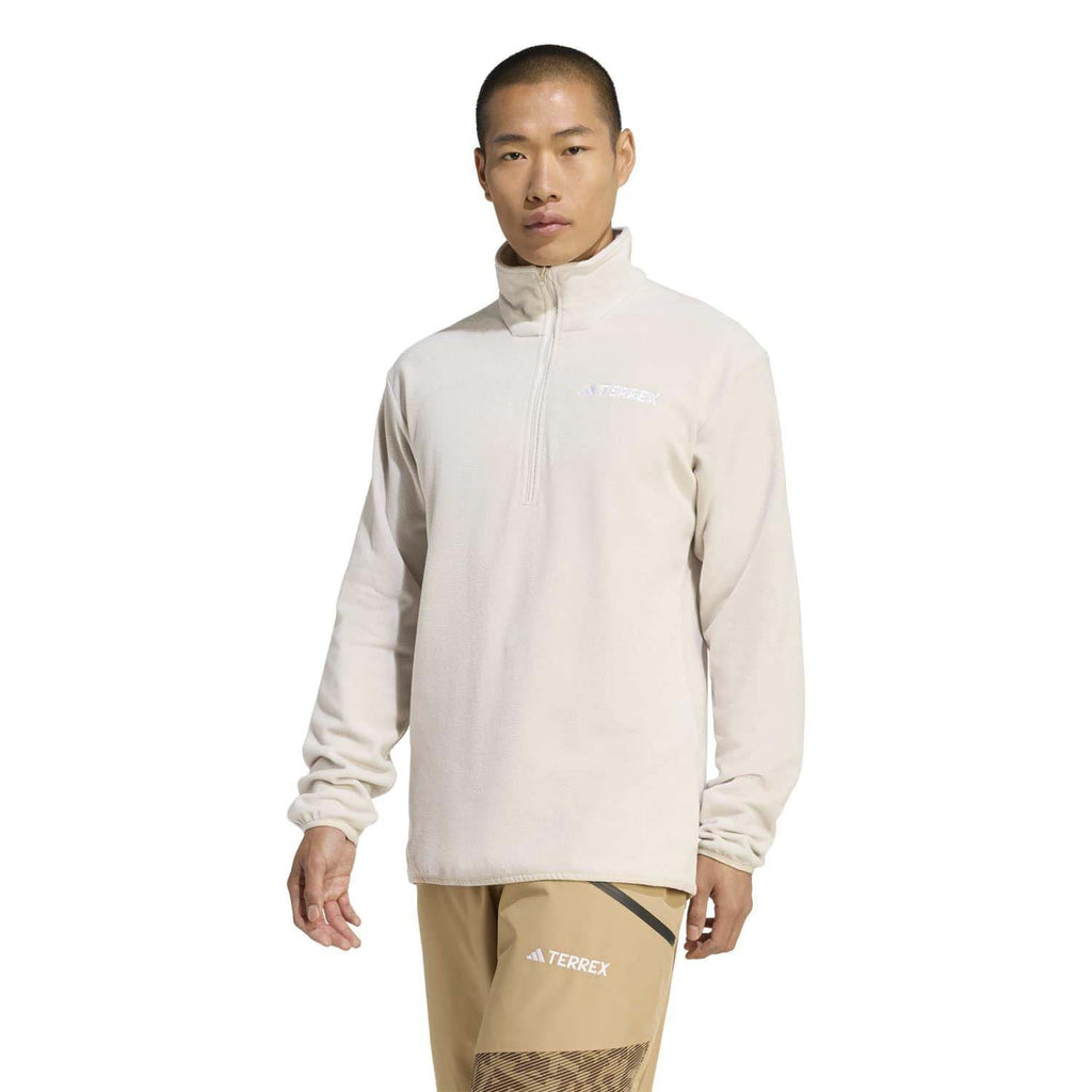 Essentials fleece‑pull outdoor
