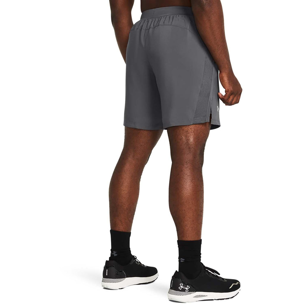 ua launch 7'' short-gry
