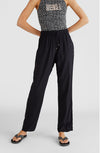 High-Waist Straight Leg Beach broek