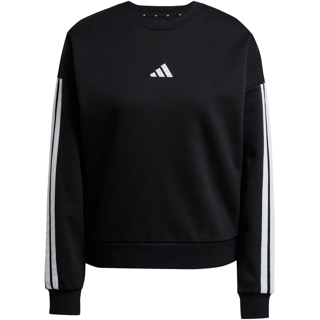 Essentials 3-Stripes Fleece Sweatshirt