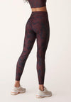 Printed Piping Tights