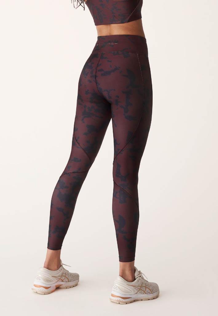 Printed Piping Tights