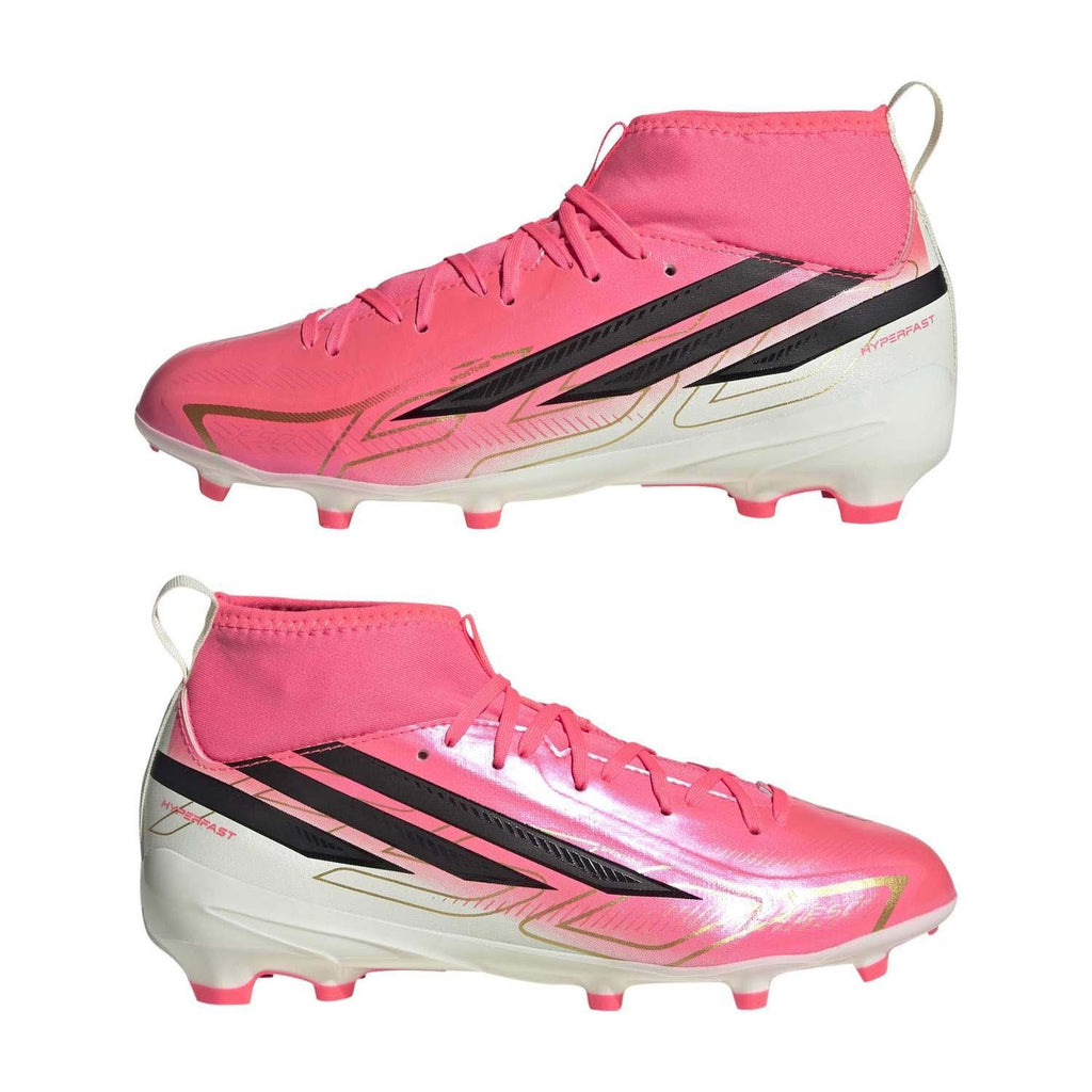 F50 Hyperfast League Mid Kids FG Gras voetbalschoenen