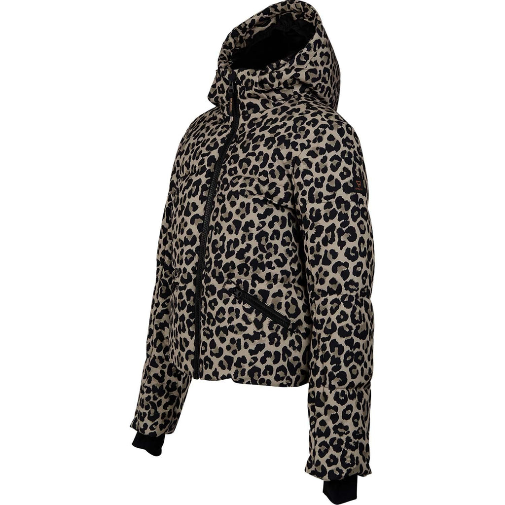 fiasky-print girls snow jacket