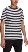 Essentials Stripey Embroidered Logo T-shirt