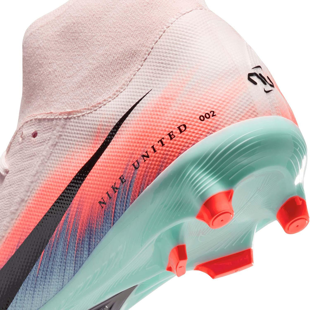 United Mercurial Superfly 10 Academy Multi-Ground High-Top Soccer Cleats