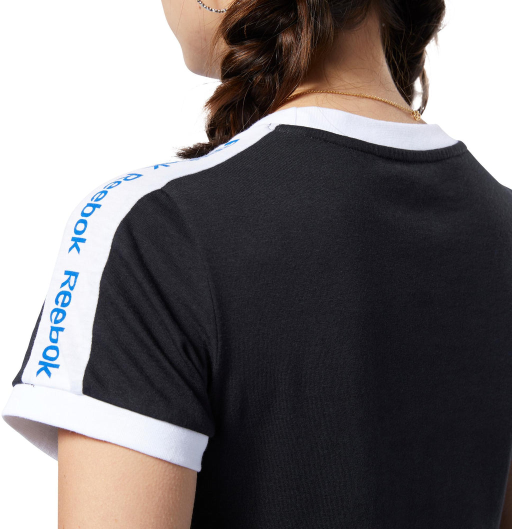 linear logo tee