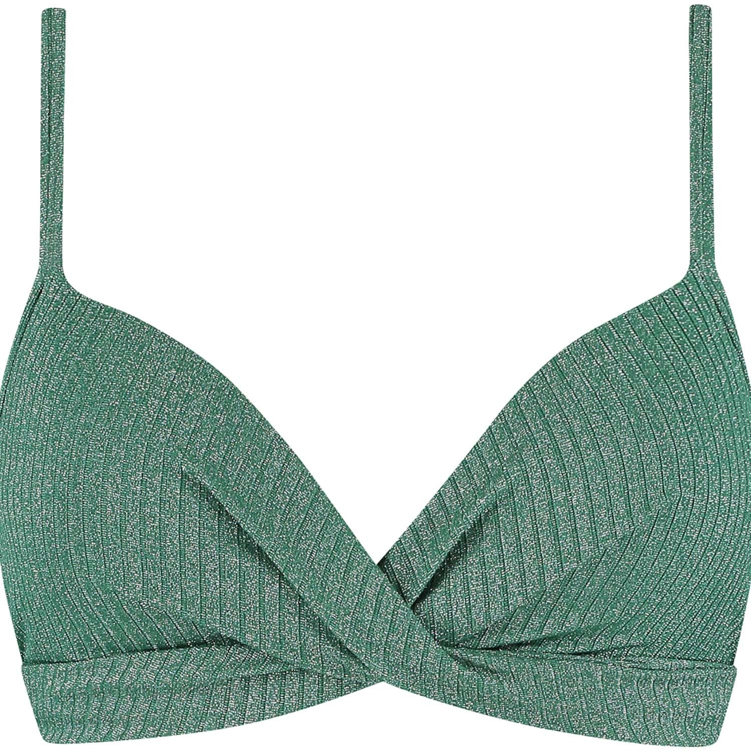 green glitter Bikinitop