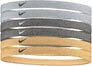 Swoosh Sport Metallic 6-pack hoofdbandjes