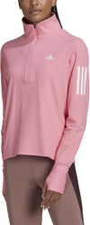 OTR 1/2 ZIP W, BLACK, XS
