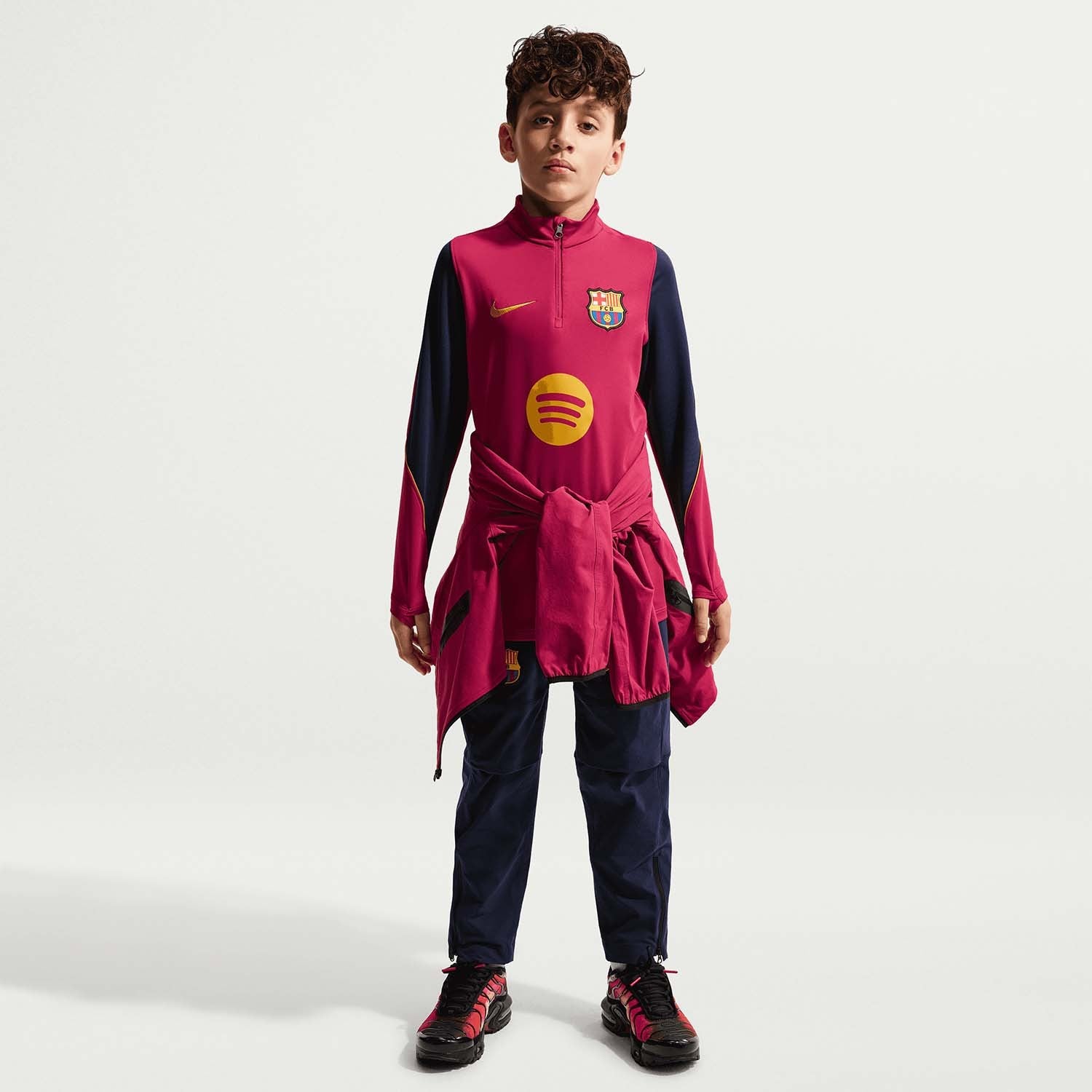 FC Barcelona Dri-Fit   Strike  drill top