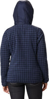winter pass print fleece full zip