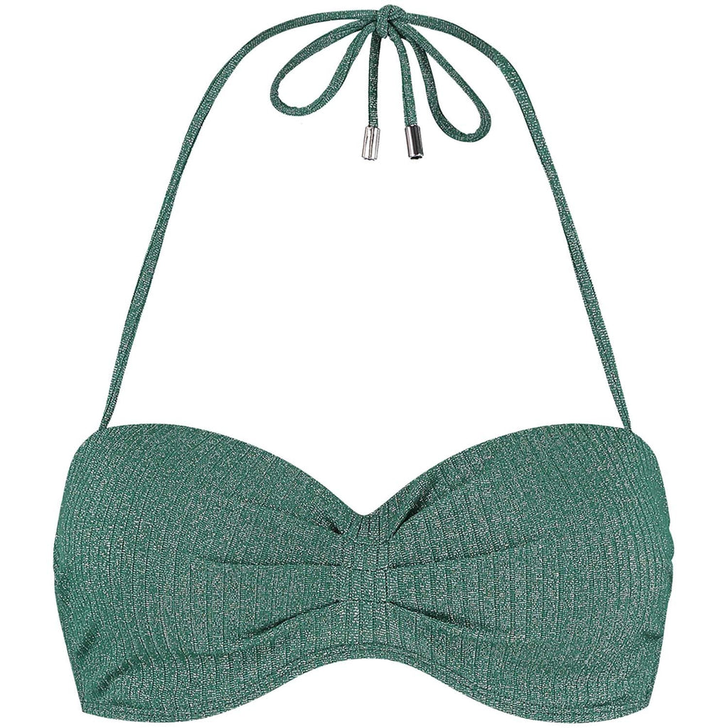 green glitter Bikinitop