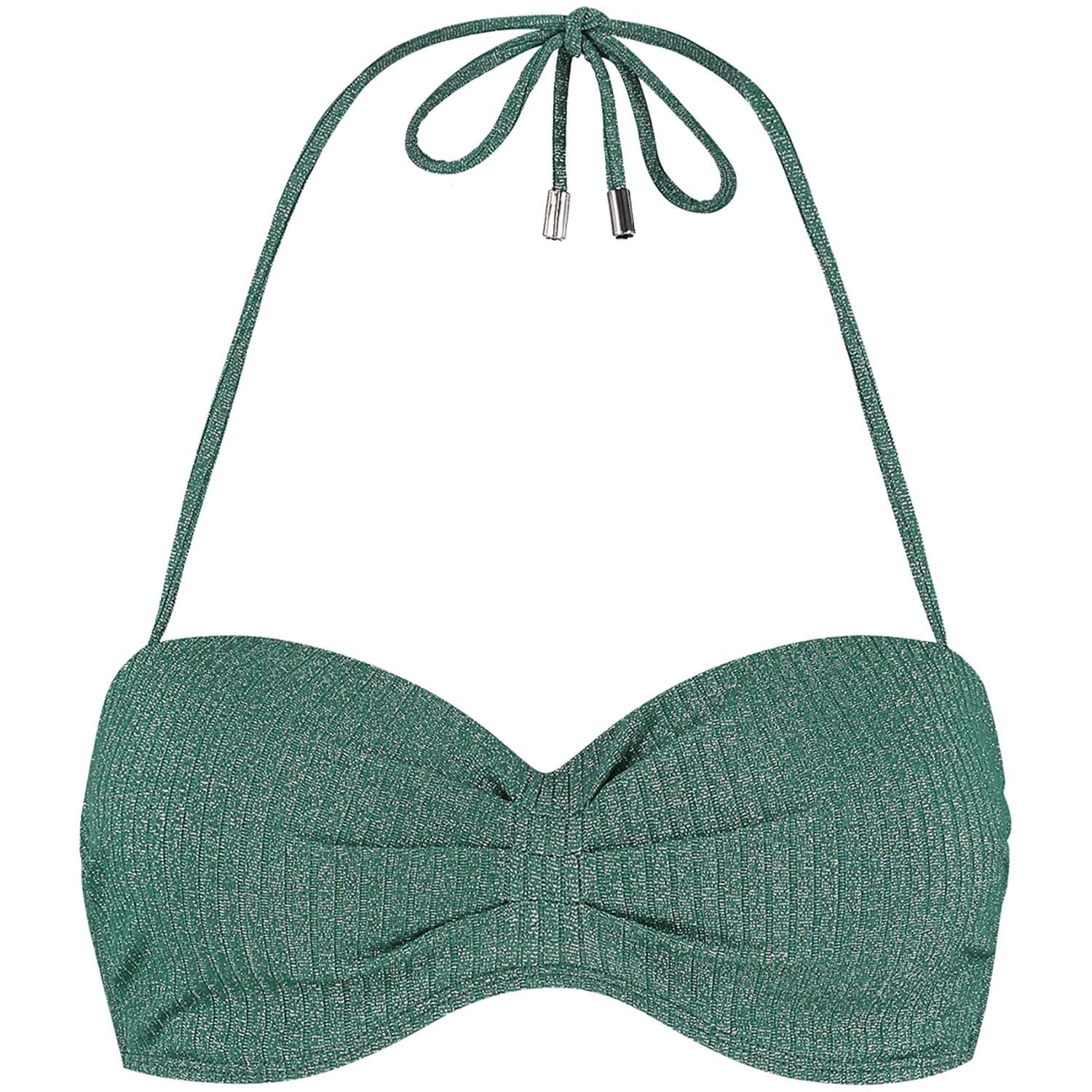 green glitter Bikinitop