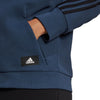 Sportswear Wrapped 3-Stripes Ritshoodie (Grote Maat)