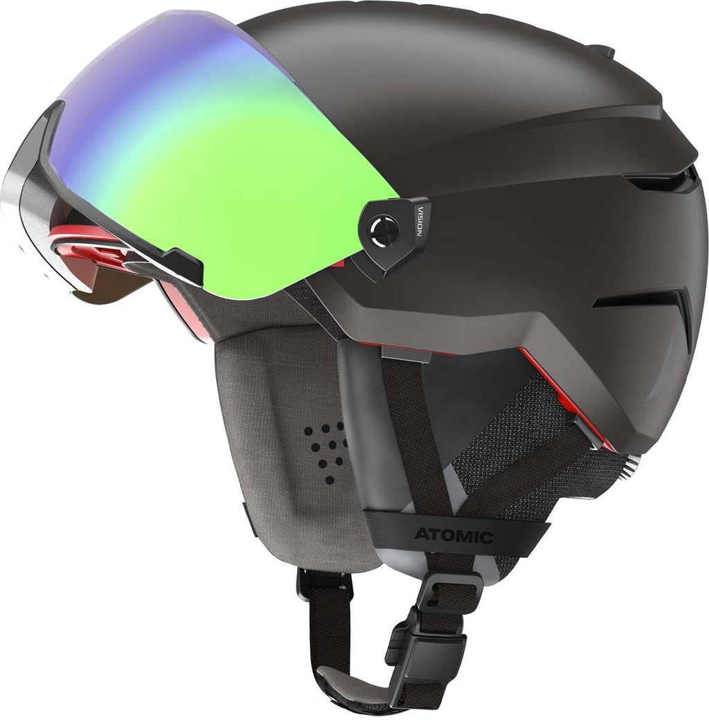 savor amid visor hd skihelm