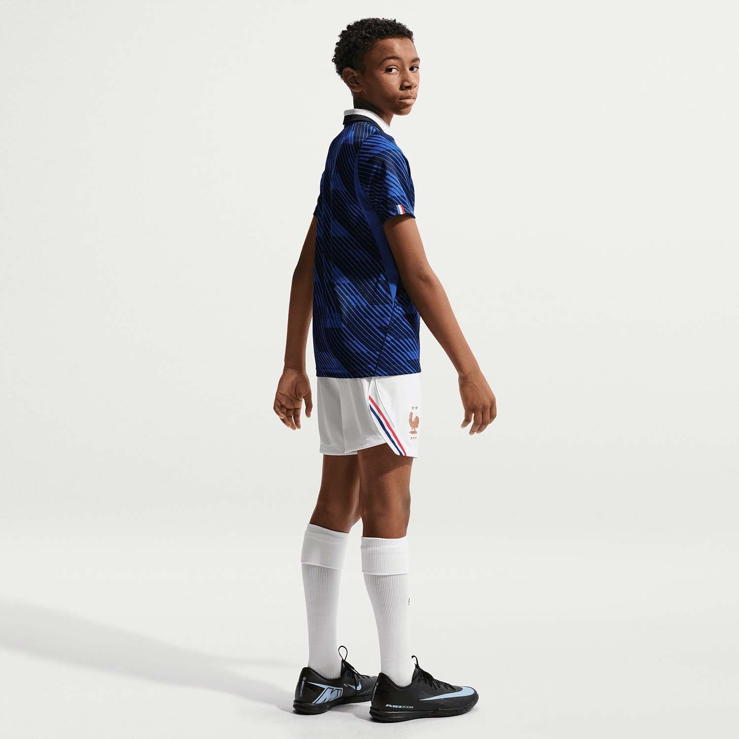 France 2025/26 Stadium Home Big Kids' Shorts