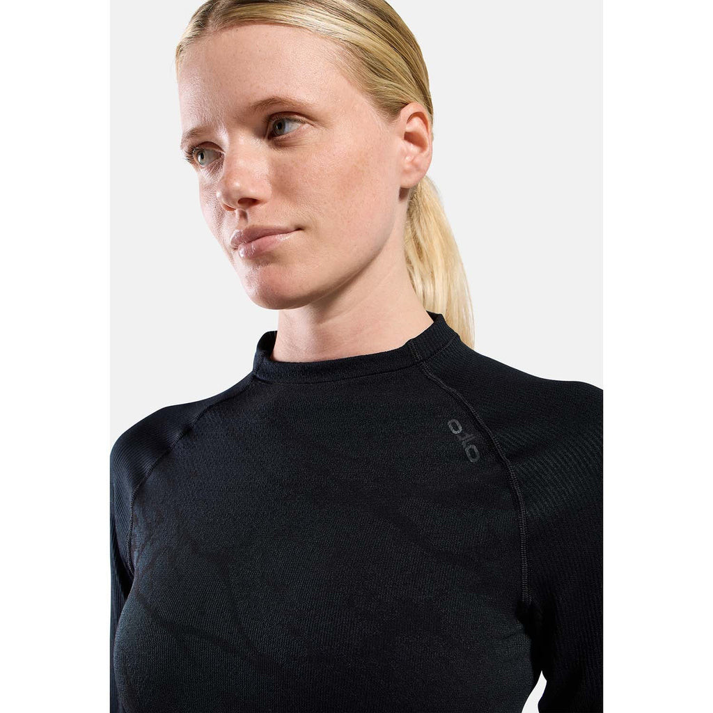 performance warm blackcomb base layer shirt half-zip