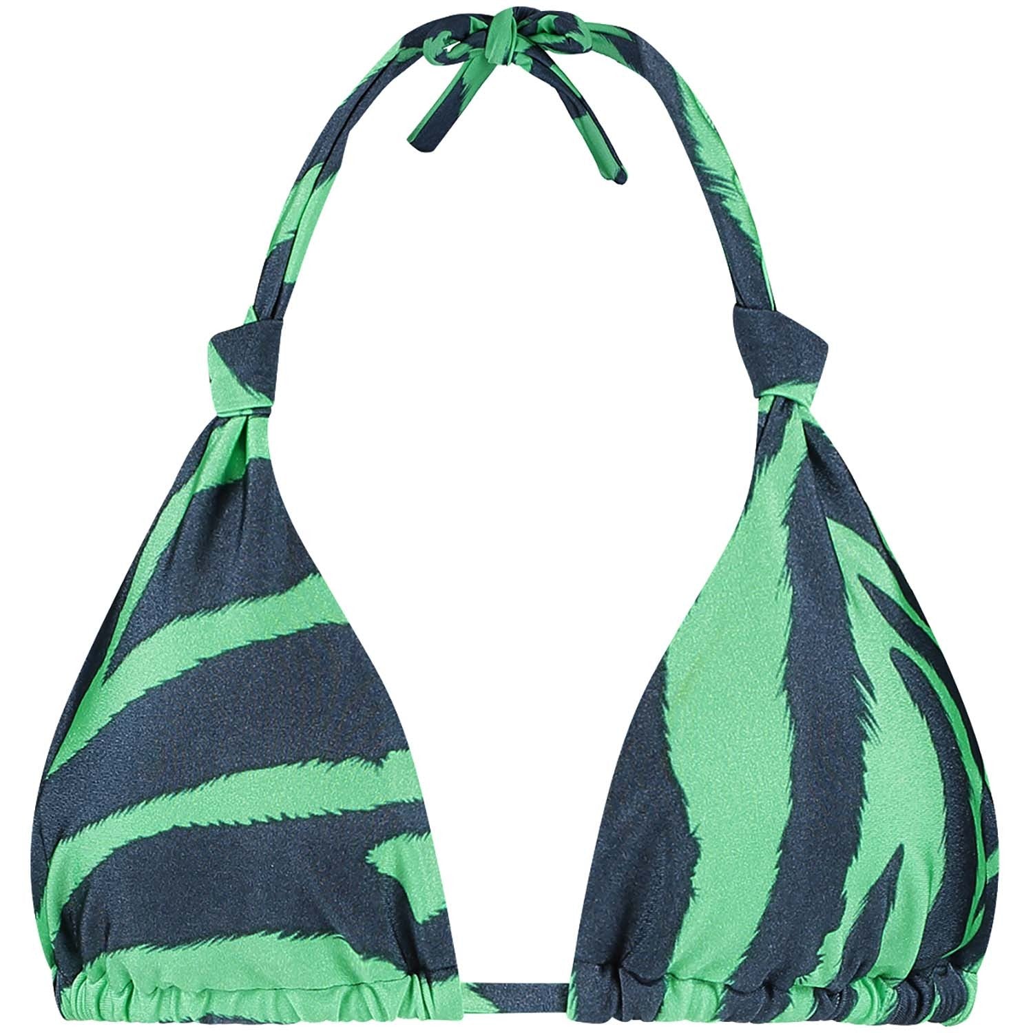 green tiger Bikinitop