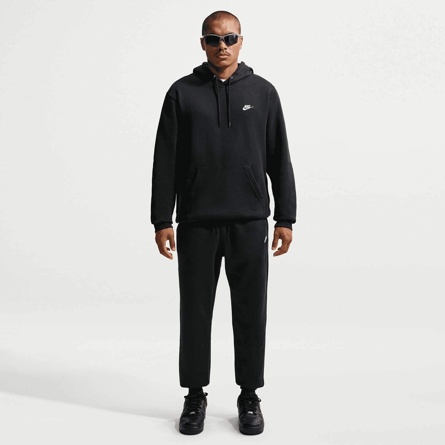 Club Herenbroek van geborstelde fleece