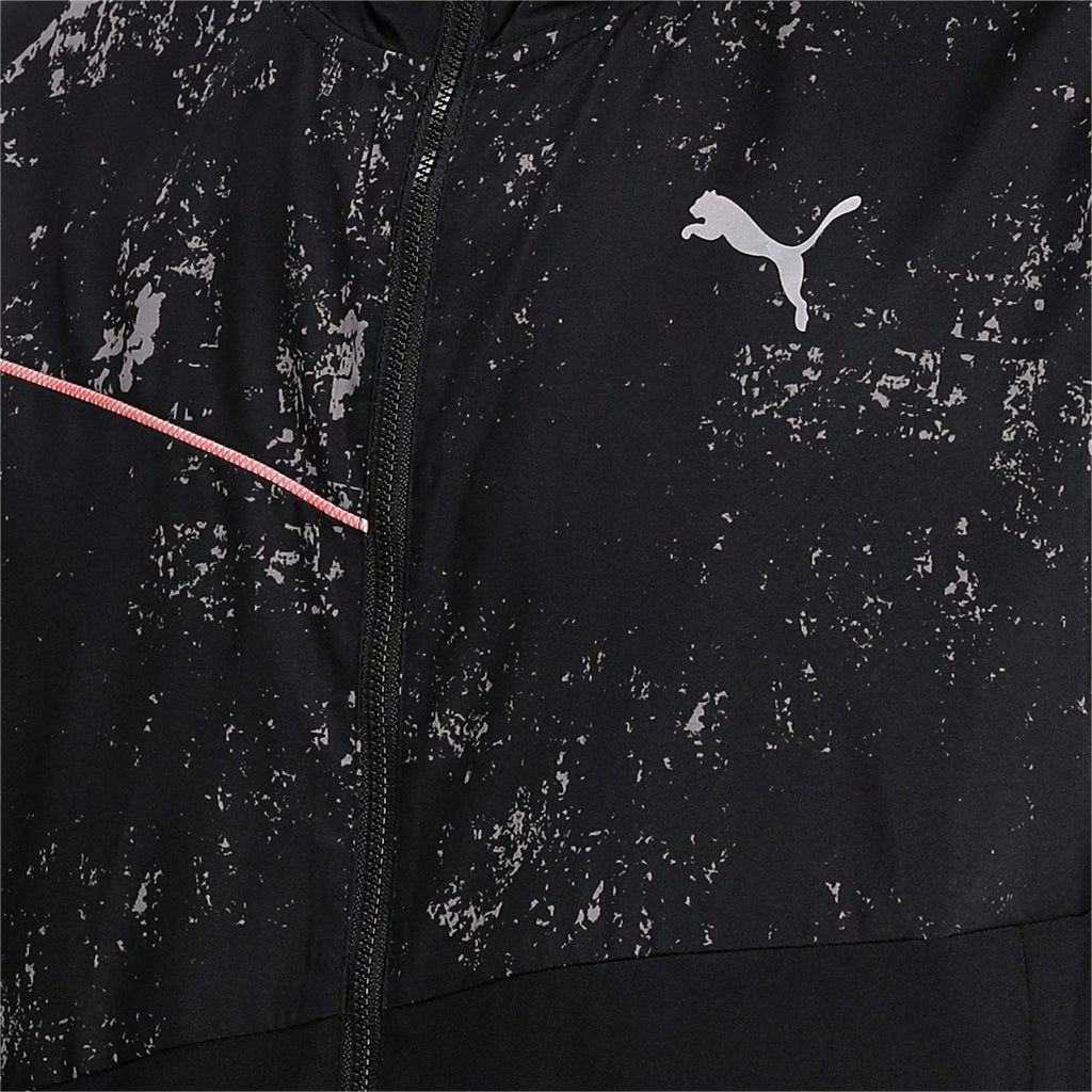 Run Graphic Hooded Jacket