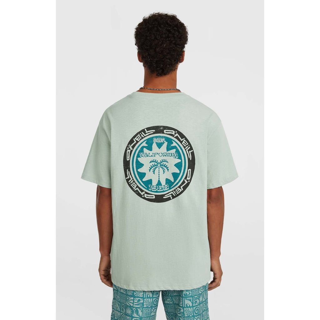 Slub Back Print T-shirt strand