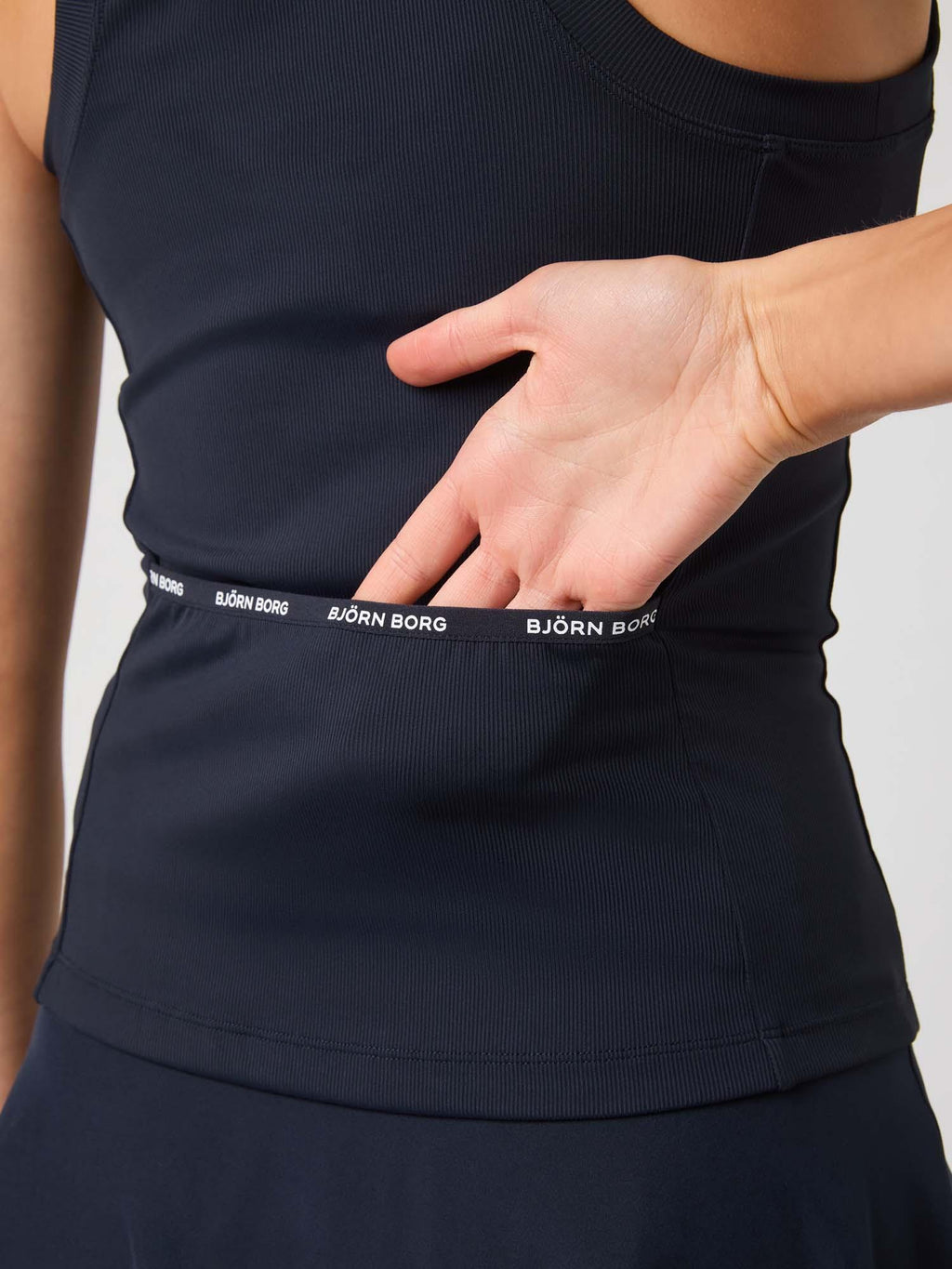 Ace Pocket Ribbed Tank Top