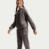 sportswear club fleece big kids' trainingspak met capuchon