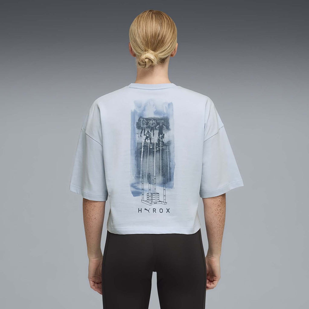 Puma X Hyrox Cropped Lifestyle Tee topje training