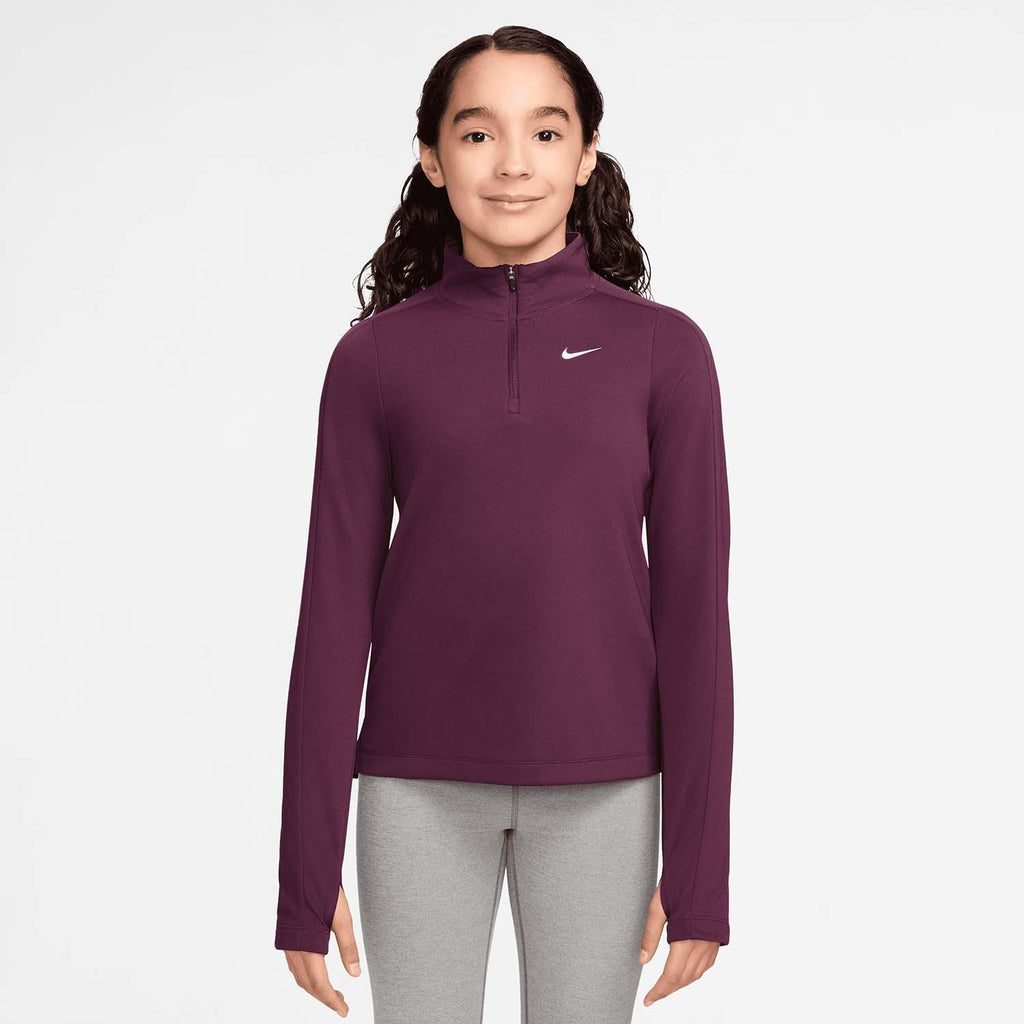 girls' dri-fit long-sleeve 1/4