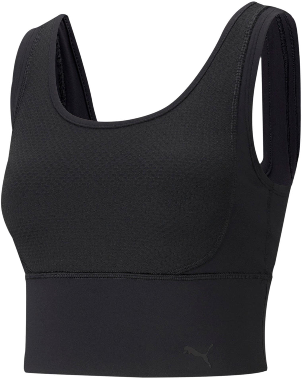 Train Fitted Crop Tank