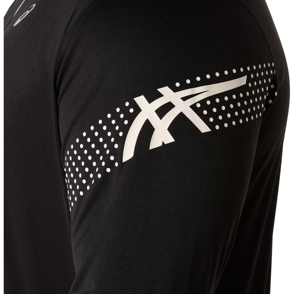 asics icon ls 1/2 zip