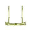 bikini top triangle buckle push-up