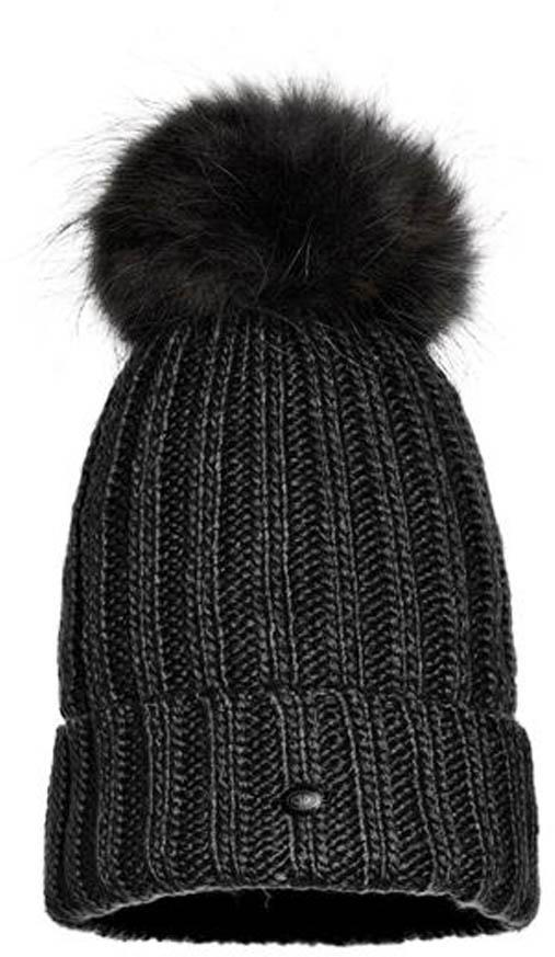 una beanie real raccoon fur