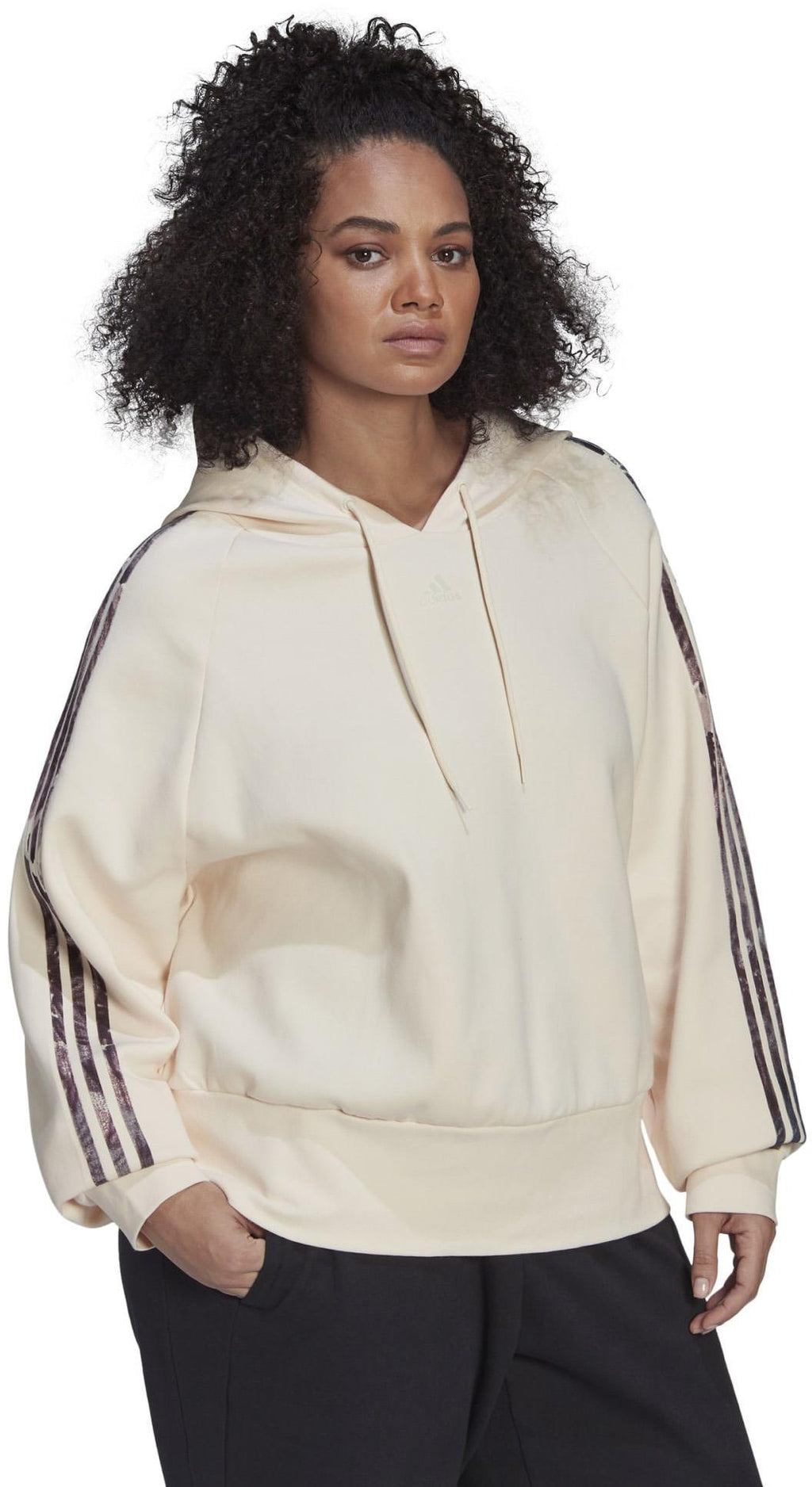 Allover Print hoodie (Grote Maat)