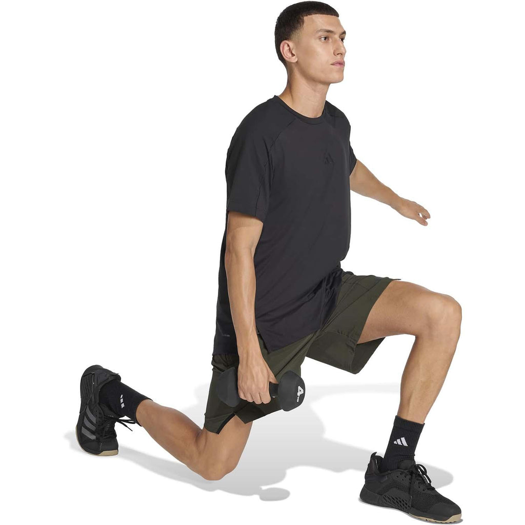 adidas Mens D4T 7in Shorts Black