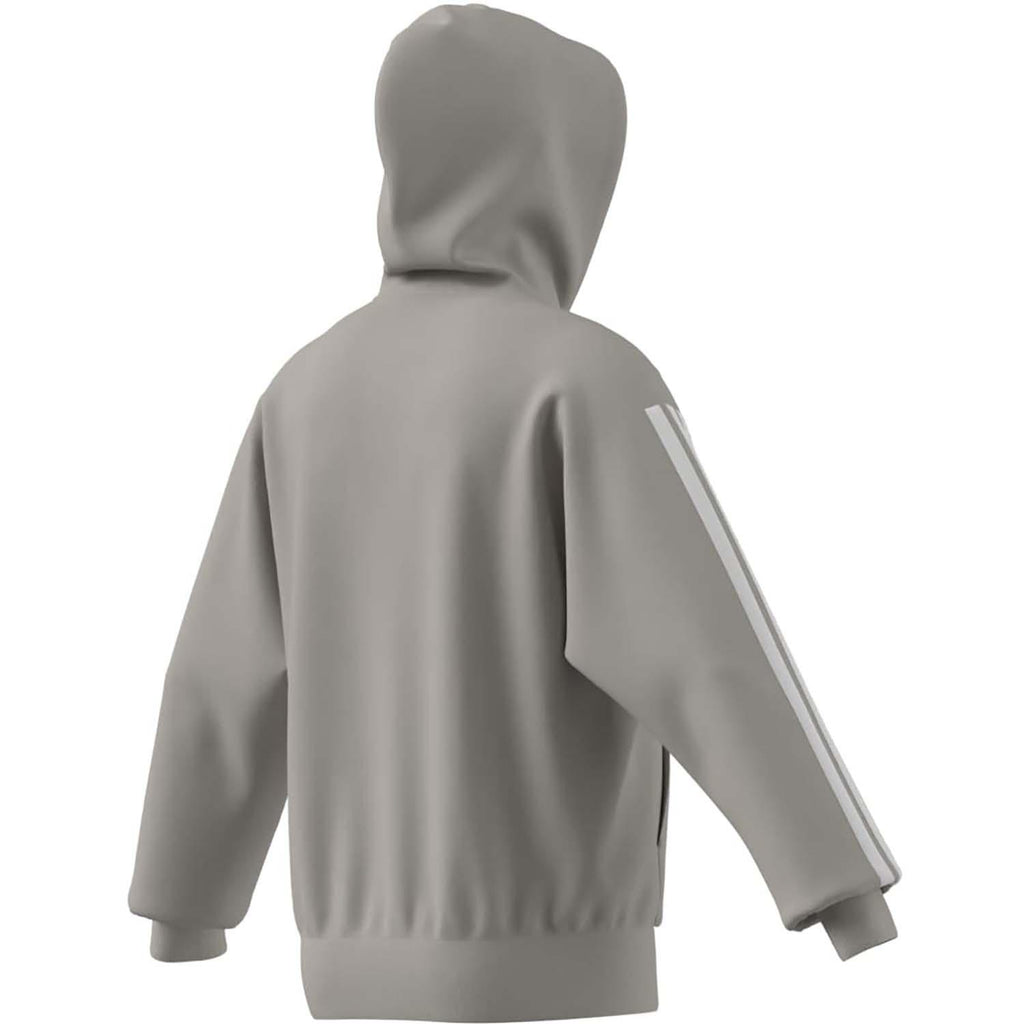 Essentials 3-Stripes Fleece Hoodie