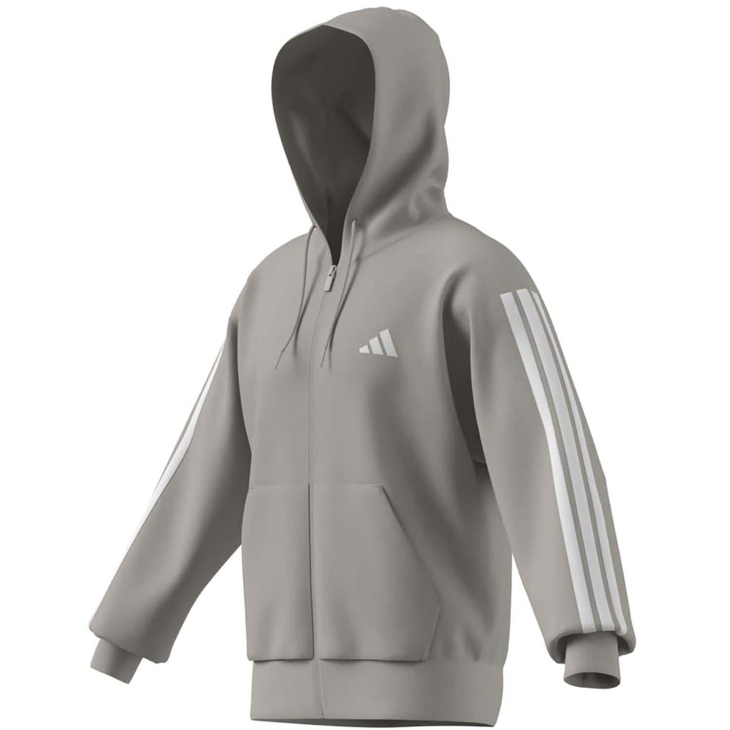 Essentials 3-Stripes Fleece Hoodie