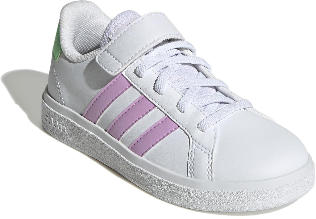 Grand Court Court sneakers met veters & klittenband