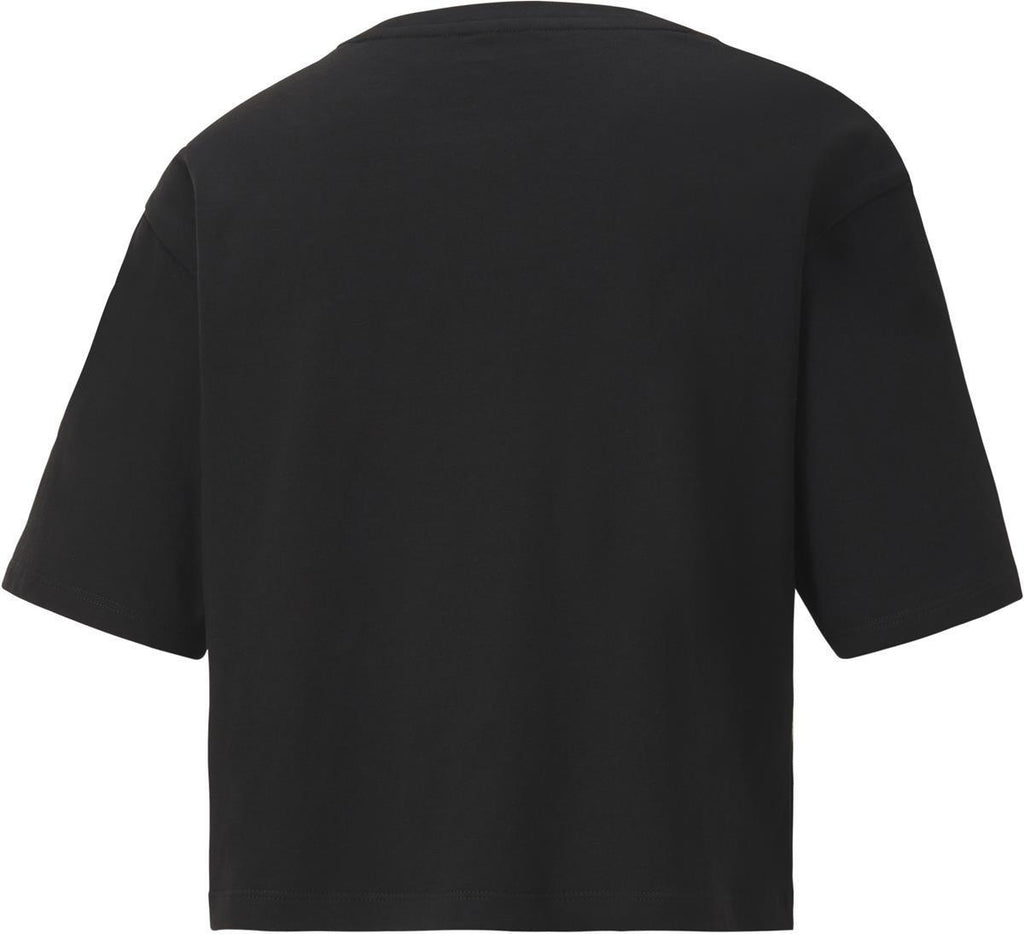 ess   metallic cropped tee