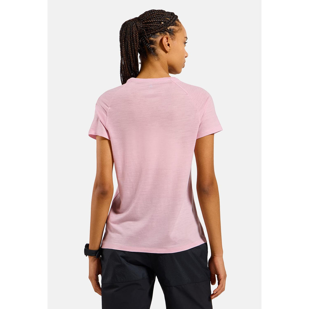 Outdoor T-shirt Crew Neck Short sleeve Merino Tencel Hyper Map