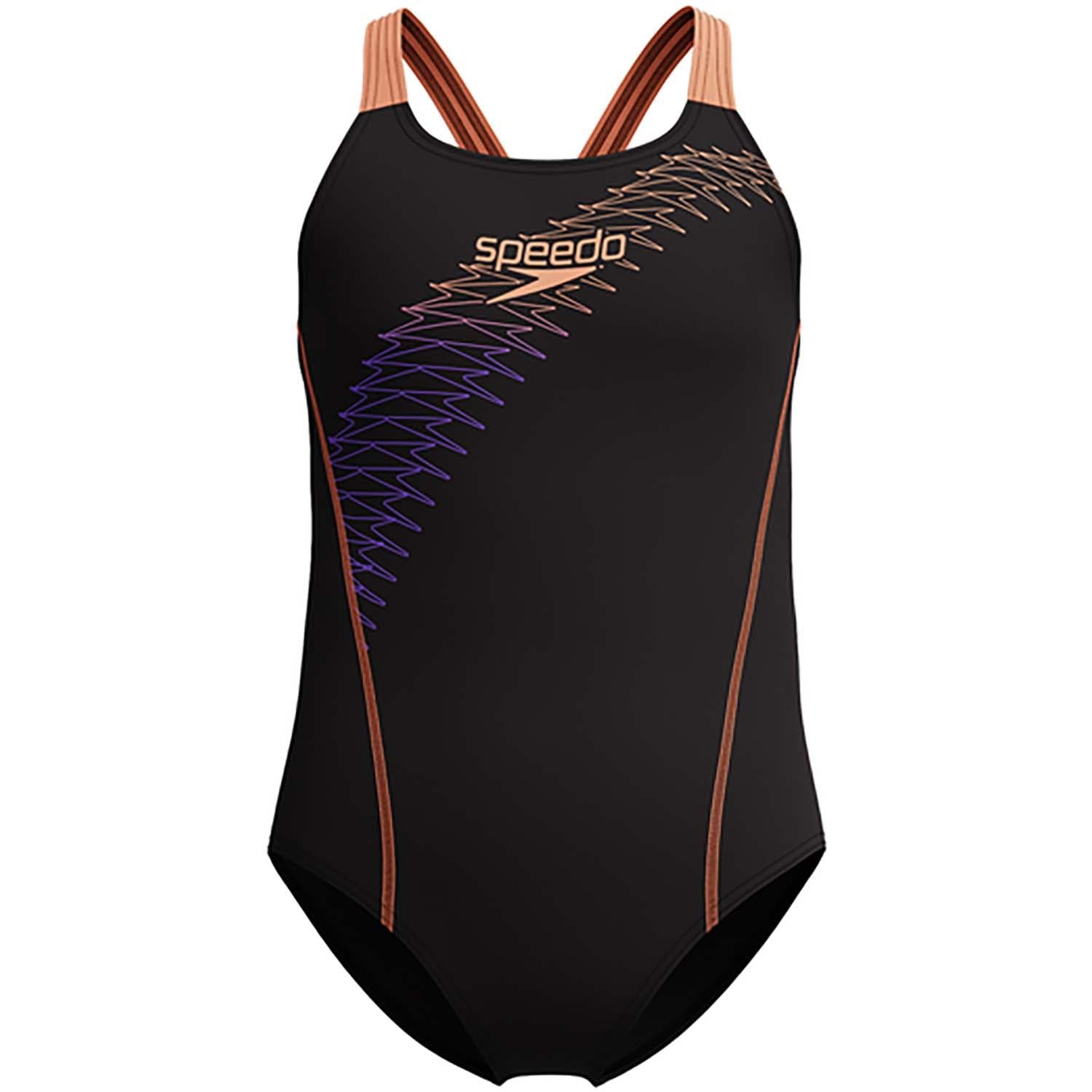 eco medley logo medalist bla/ora badpak